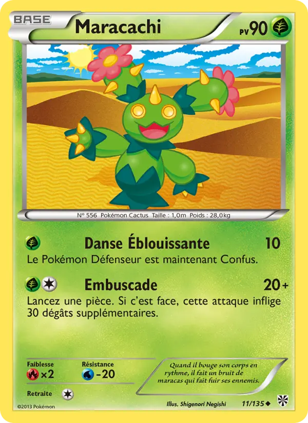 Maracachi — carte 11 de l’extension Tempète Plasma