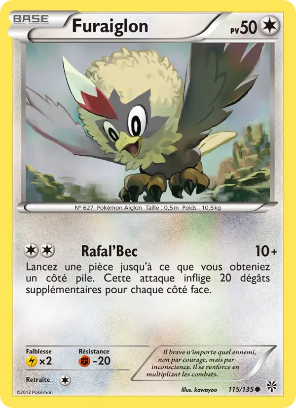 Furaiglon — carte 115 de l’extension Tempète Plasma