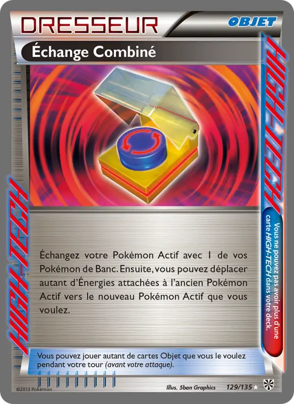 Échange Combiné — carte 129 de l’extension Tempète Plasma