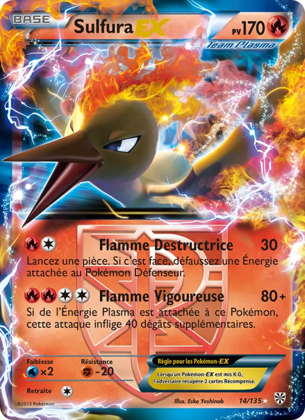 Sulfura-EX — carte 14 de l’extension Tempète Plasma