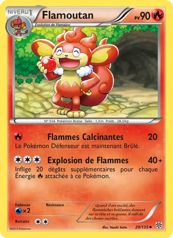 Flamoutan — carte 20 de l’extension Tempète Plasma