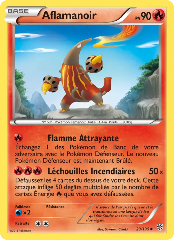 Aflamanoir — carte 23 de l’extension Tempète Plasma