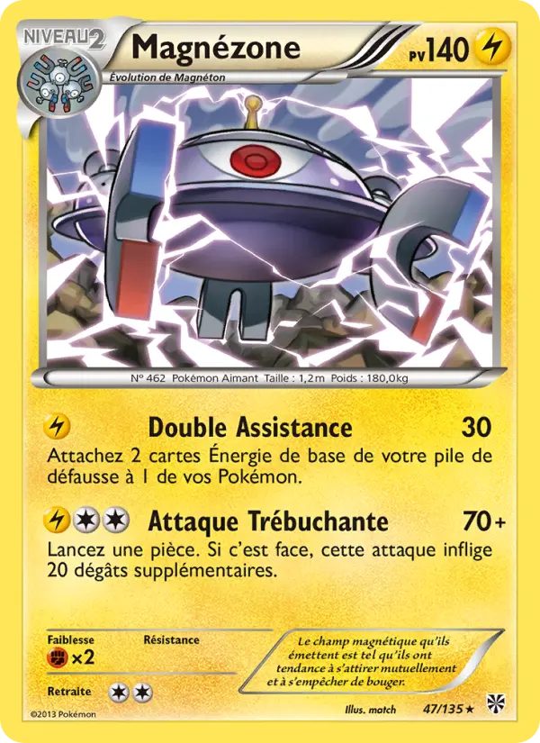 Magnézone — carte 47 de l’extension Tempète Plasma
