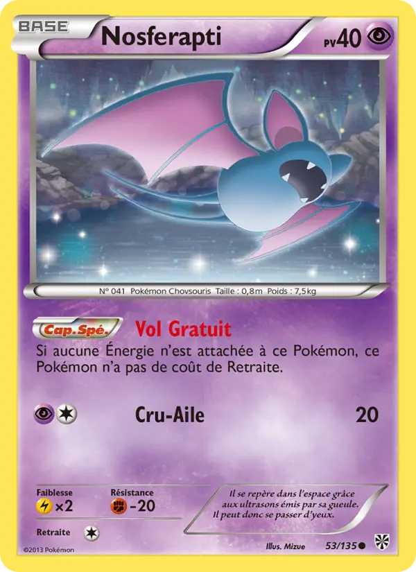 Nosferapti — carte 53 de l’extension Tempète Plasma