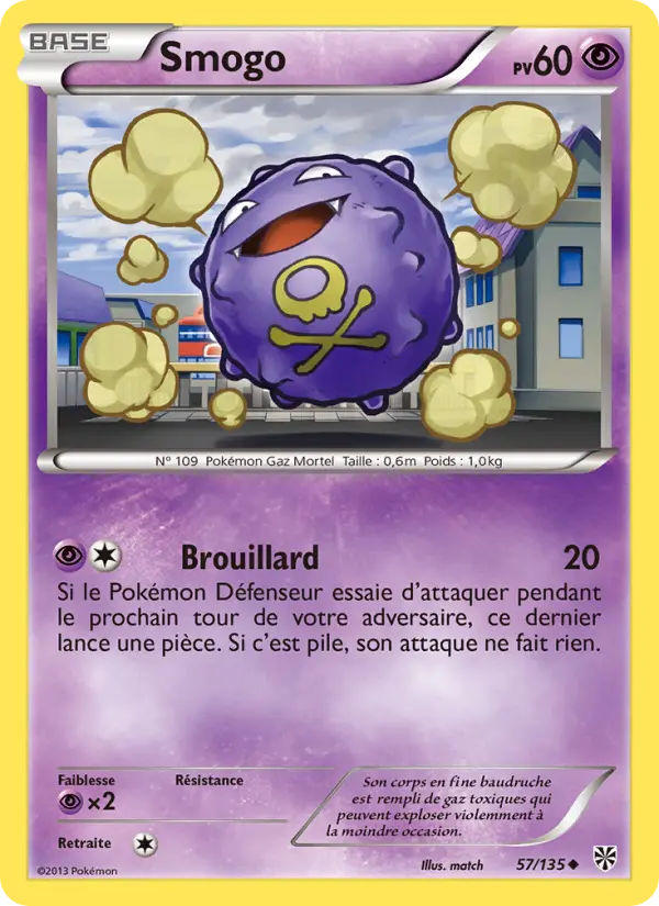 Smogo — carte 57 de l’extension Tempète Plasma