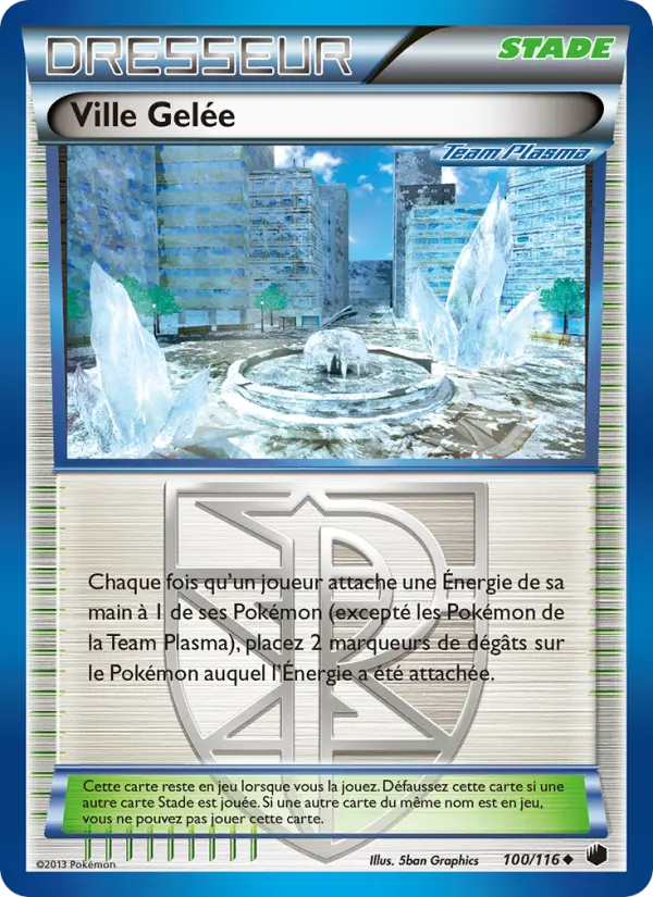 Ville Gelée — carte 100 de l’extension Glaciation Plasma