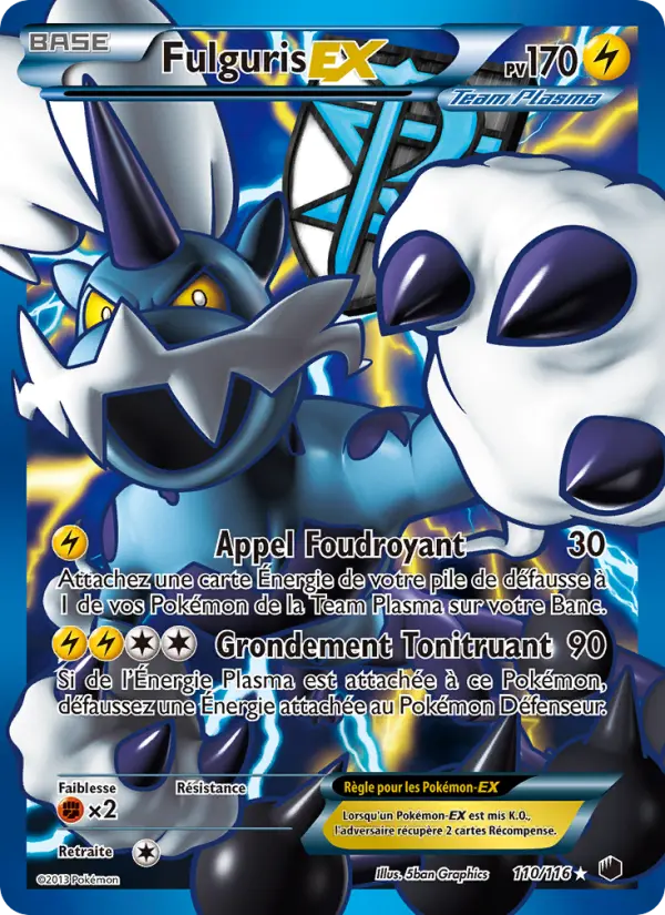 Fulguris-EX — carte 110 de l’extension Glaciation Plasma