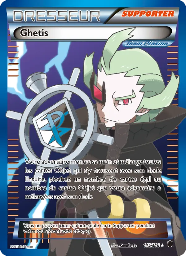 Ghetis — carte 115 de l’extension Glaciation Plasma