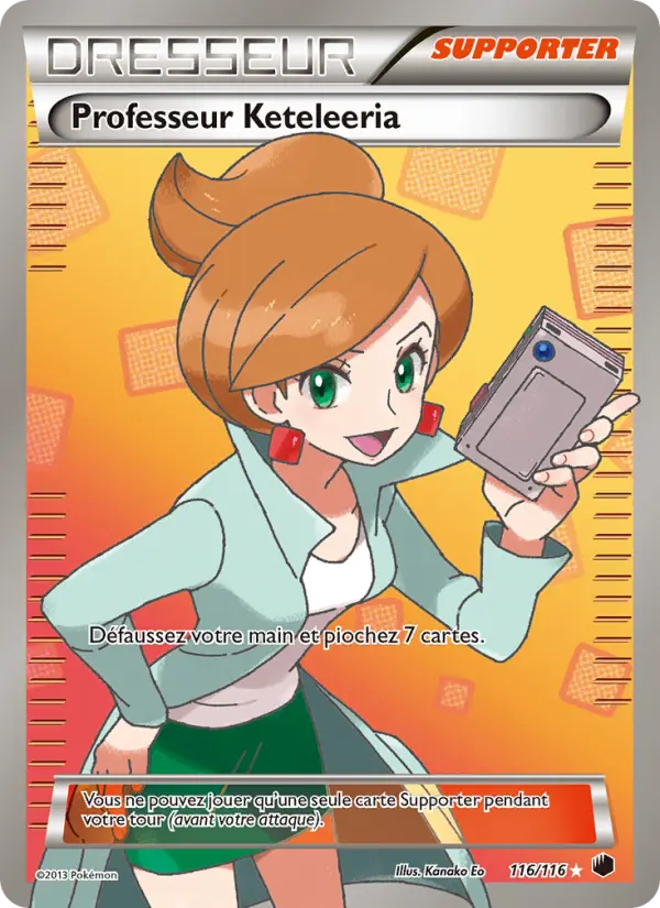 Professeur Keteleeria — carte 116 de l’extension Glaciation Plasma