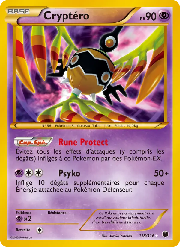Cryptéro — carte 118 de l’extension Glaciation Plasma