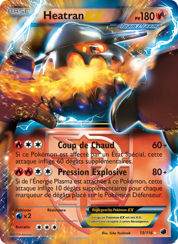 Heatran-EX — carte 13 de l’extension Glaciation Plasma