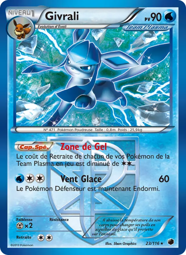 Givrali — carte 23 de l’extension Glaciation Plasma