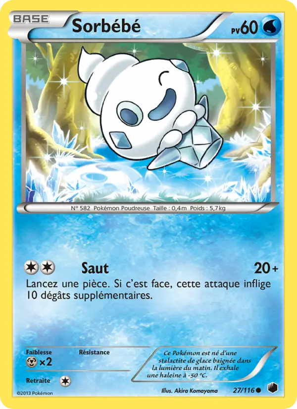 Sorbébé — carte 27 de l’extension Glaciation Plasma