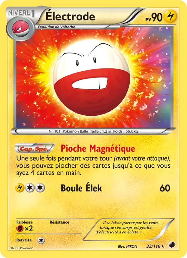 Électrode — carte 33 de l’extension Glaciation Plasma