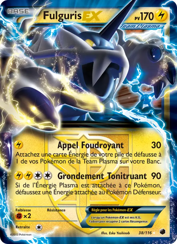 Fulguris-EX — carte 38 de l’extension Glaciation Plasma