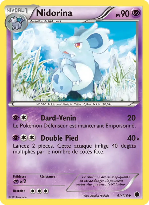 Nidorina — carte 41 de l’extension Glaciation Plasma