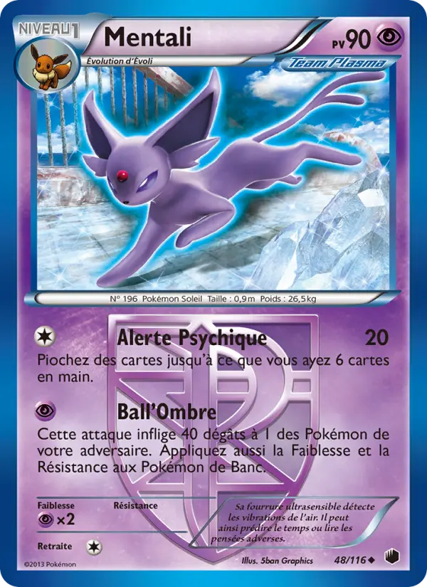 Mentali — carte 48 de l’extension Glaciation Plasma