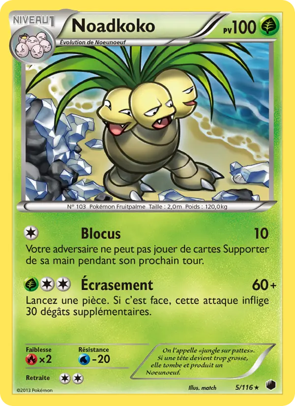 Noadkoko — carte 5 de l’extension Glaciation Plasma