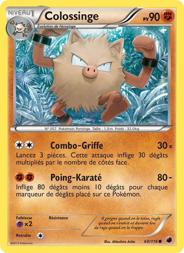 Colossinge — carte 60 de l’extension Glaciation Plasma
