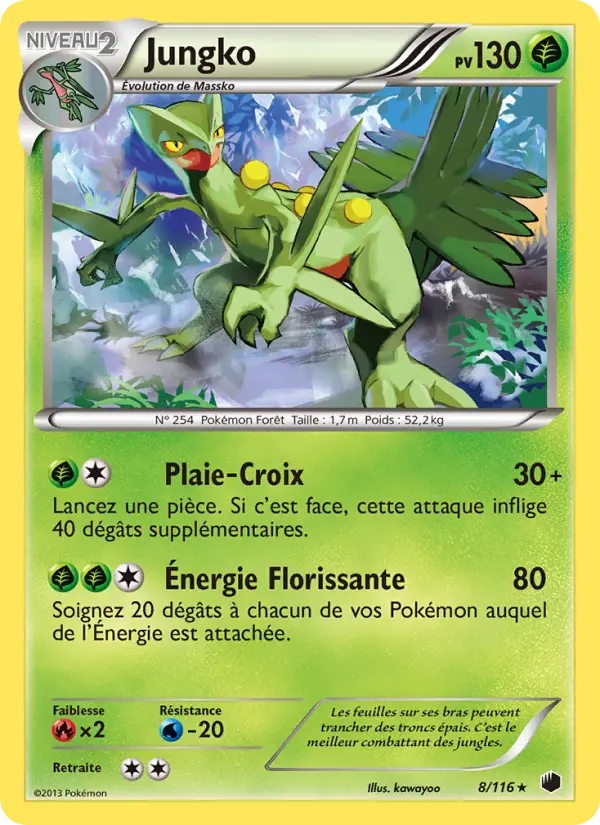 Jungko — carte 8 de l’extension Glaciation Plasma