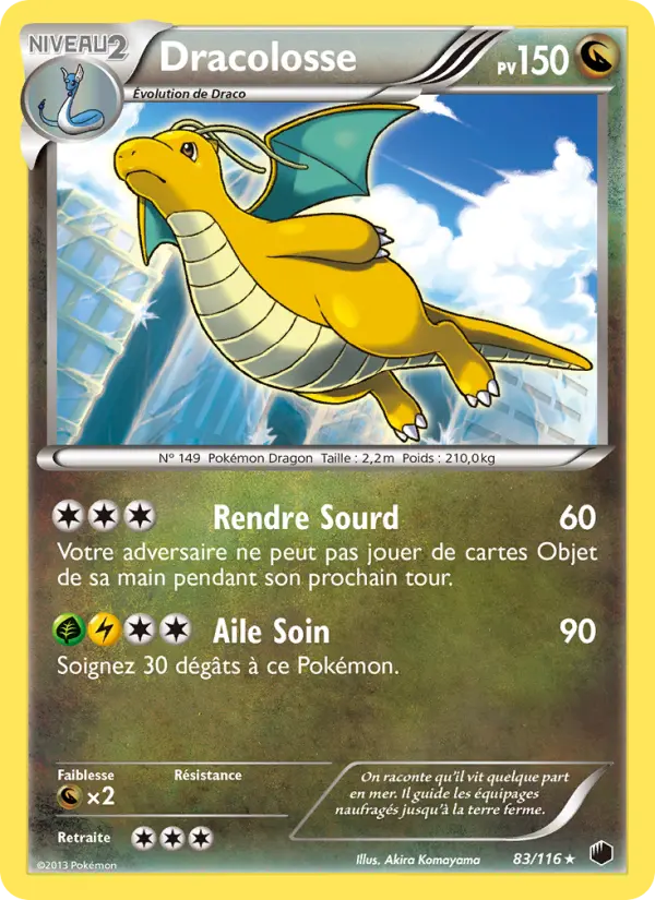 Dracolosse — carte 83 de l’extension Glaciation Plasma