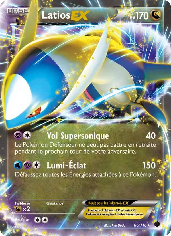 Latios-EX — carte 86 de l’extension Glaciation Plasma
