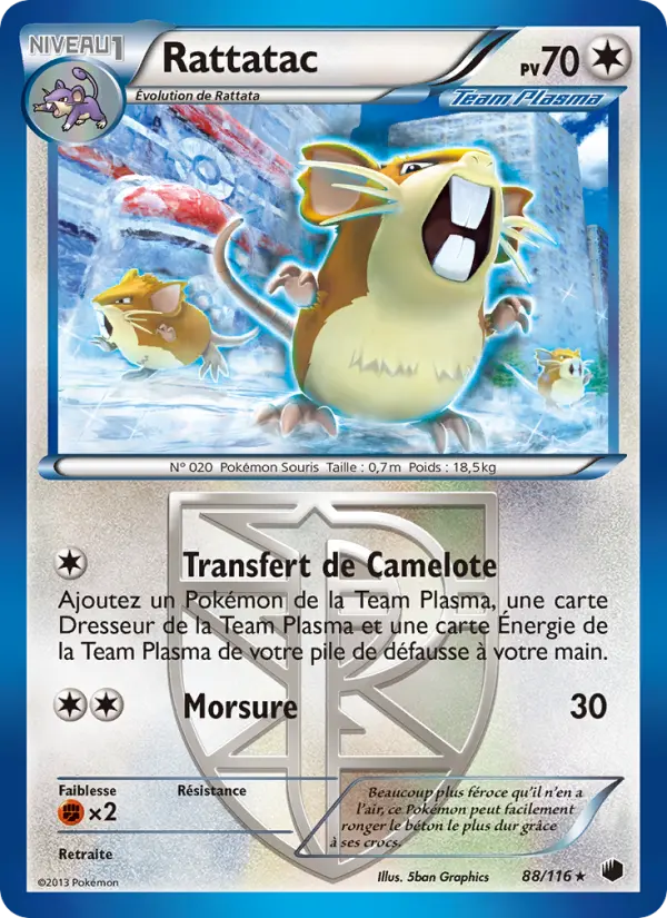 Rattatac — carte 88 de l’extension Glaciation Plasma
