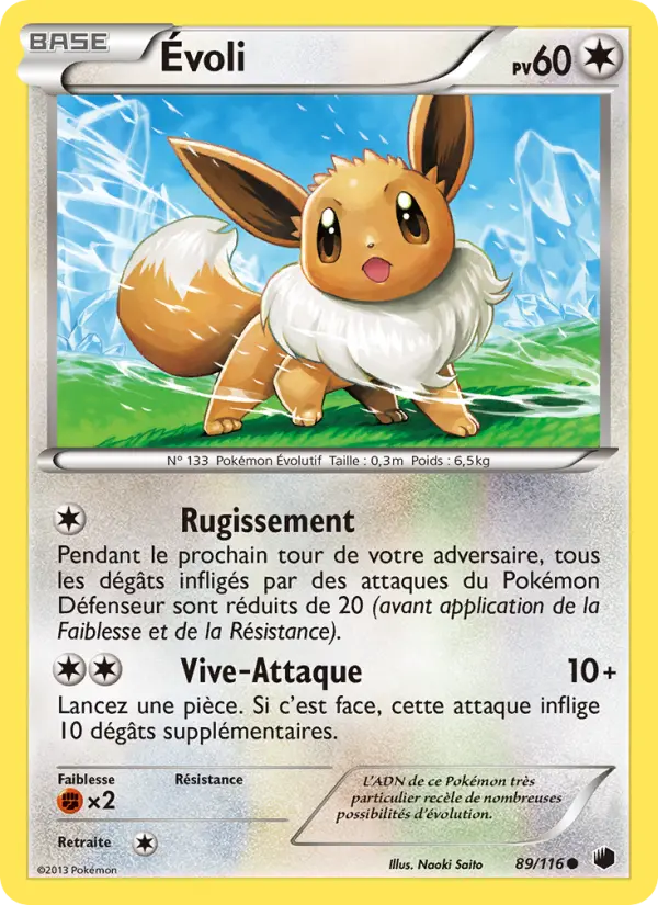 Évoli — carte 89 de l’extension Glaciation Plasma