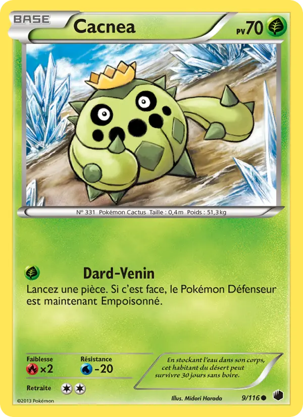 Cacnea — carte 9 de l’extension Glaciation Plasma