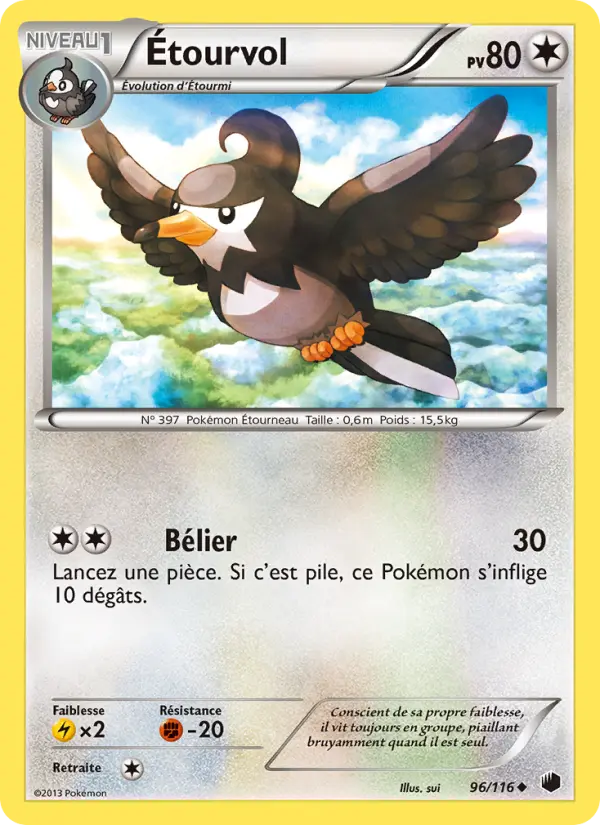 Étourvol — carte 96 de l’extension Glaciation Plasma