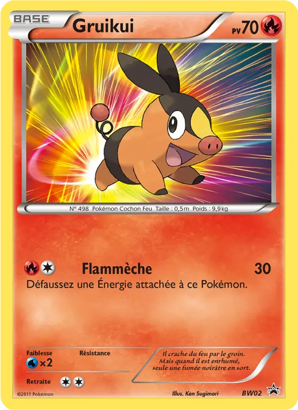 Gruikui — carte BW02 de l’extension Promo BW