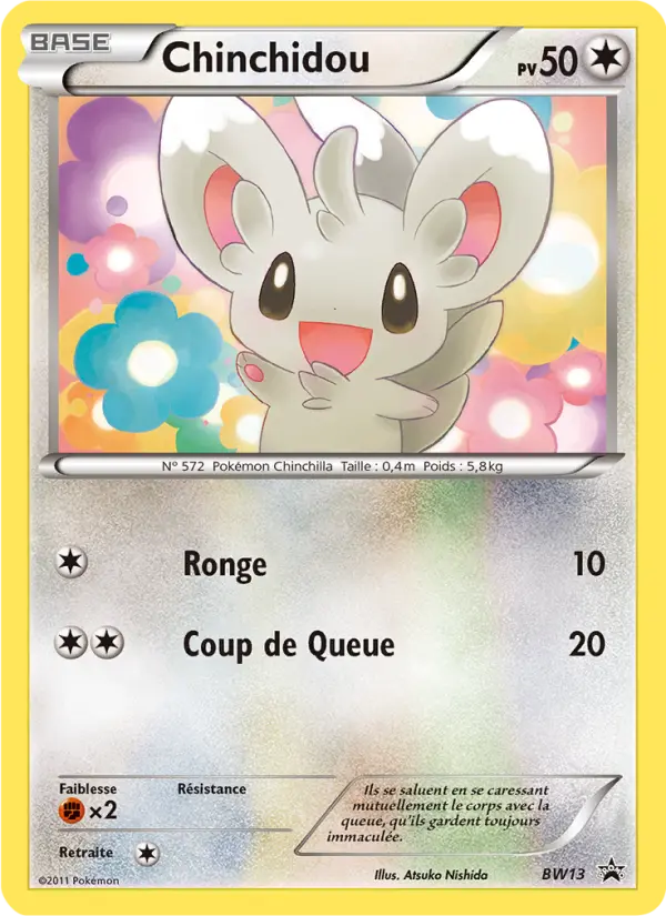 Chinchidou — carte BW13 de l’extension Promo BW