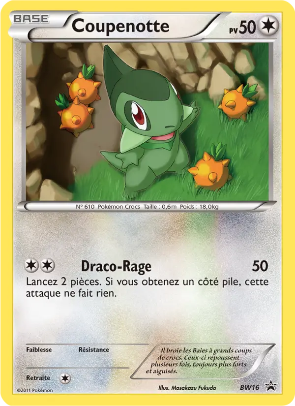 Coupenotte — carte BW16 de l’extension Promo BW
