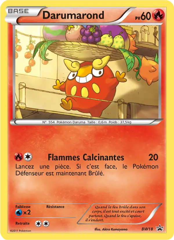 Darumarond — carte BW18 de l’extension Promo BW