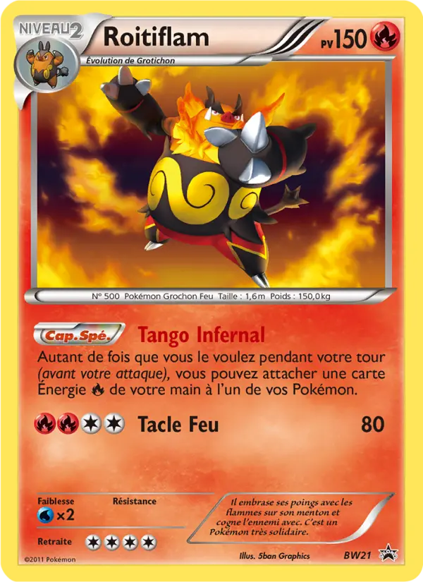 Roitiflam — carte BW21 de l’extension Promo BW