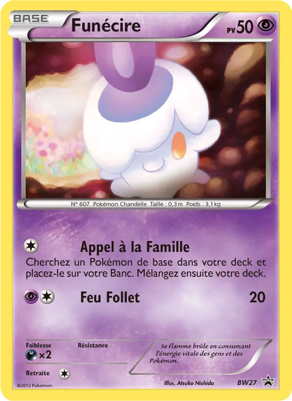 Funécire — carte BW27 de l’extension Promo BW