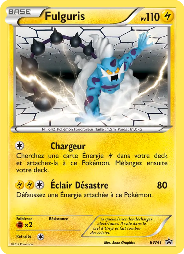 Fulguris — carte BW41 de l’extension Promo BW