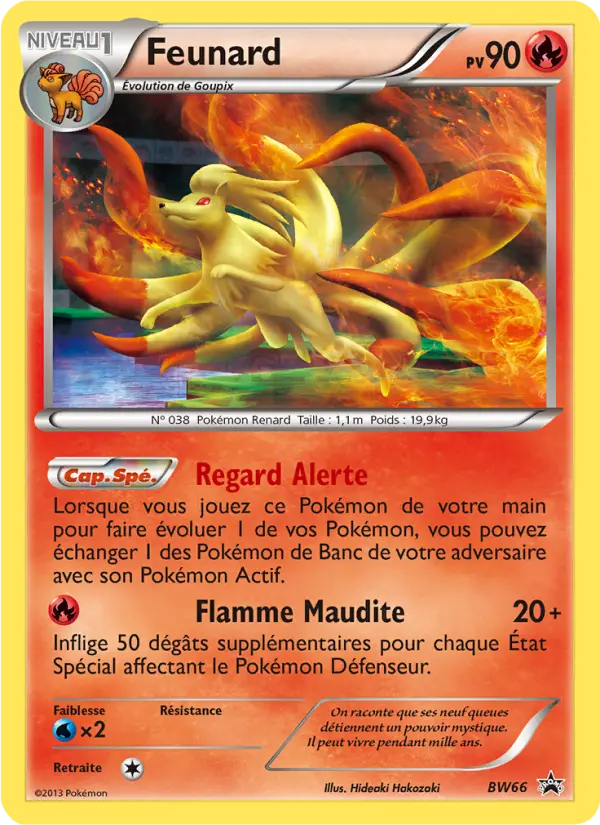 Feunard — carte BW66 de l’extension Promo BW