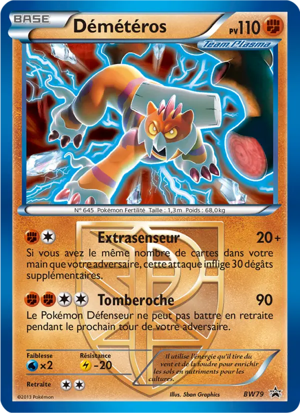 Démétéros — carte BW79 de l’extension Promo BW