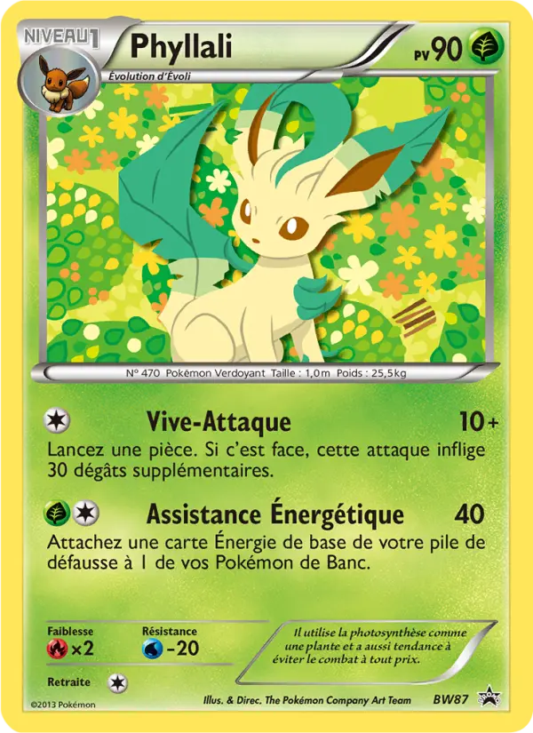 Phyllali — carte BW87 de l’extension Promo BW