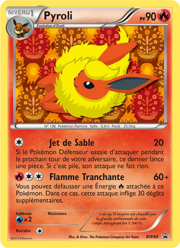 Pyroli — carte BW88 de l’extension Promo BW