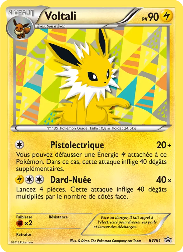 Voltali — carte BW91 de l’extension Promo BW