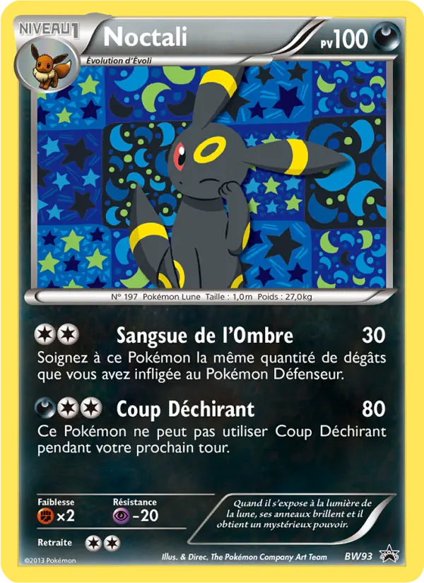 Noctali — carte BW93 de l’extension Promo BW