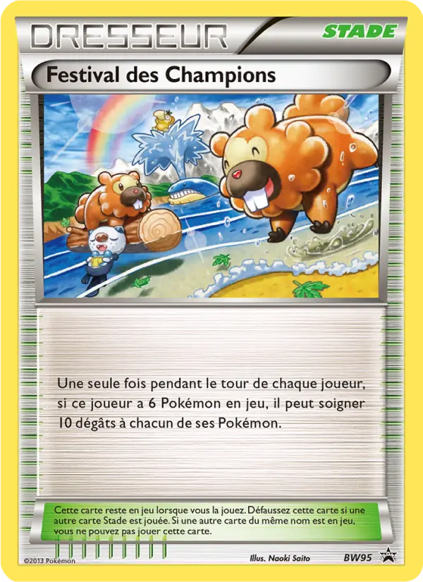 Festival des Champions — carte BW95 de l’extension Promo BW