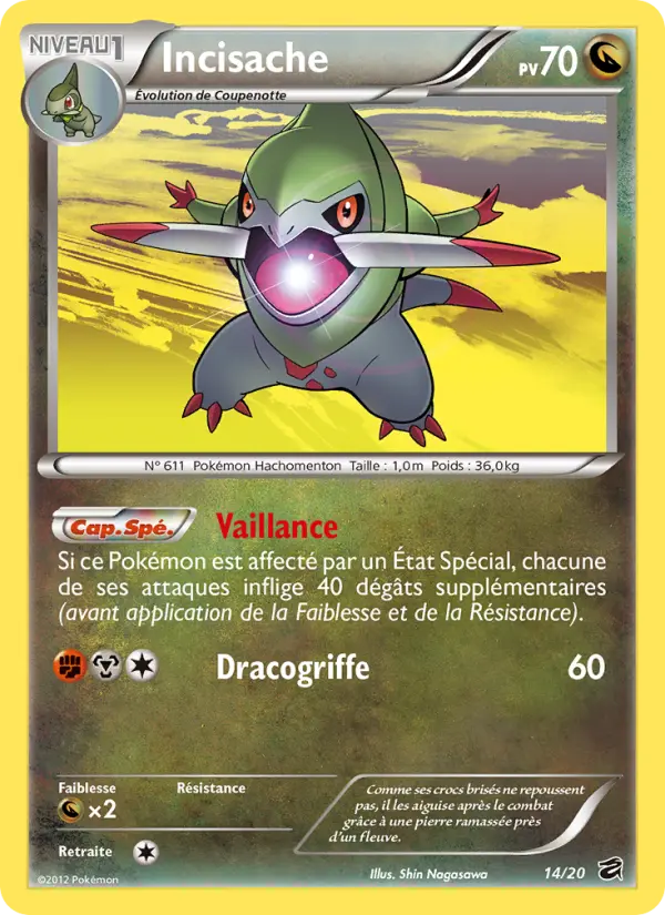 Incisache — carte 14 de l’extension Coffre des Dragons