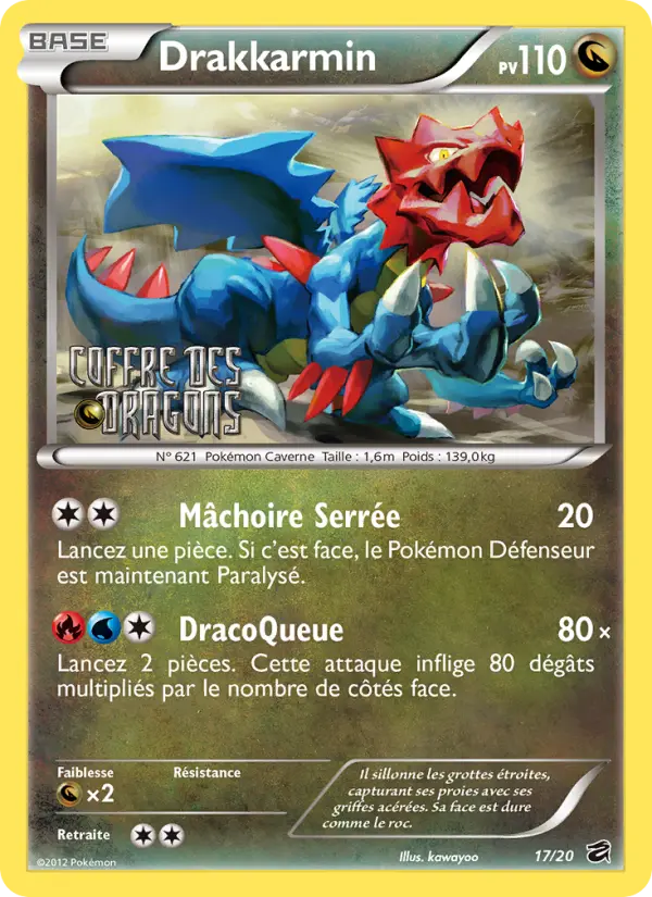 Drakkarmin — carte 17 de l’extension Coffre des Dragons