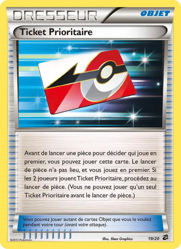Ticket Prioritaire — carte 19 de l’extension Coffre des Dragons
