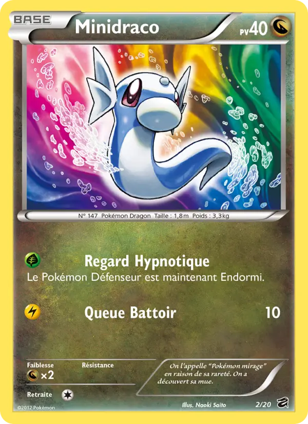 Minidraco — carte 2 de l’extension Coffre des Dragons