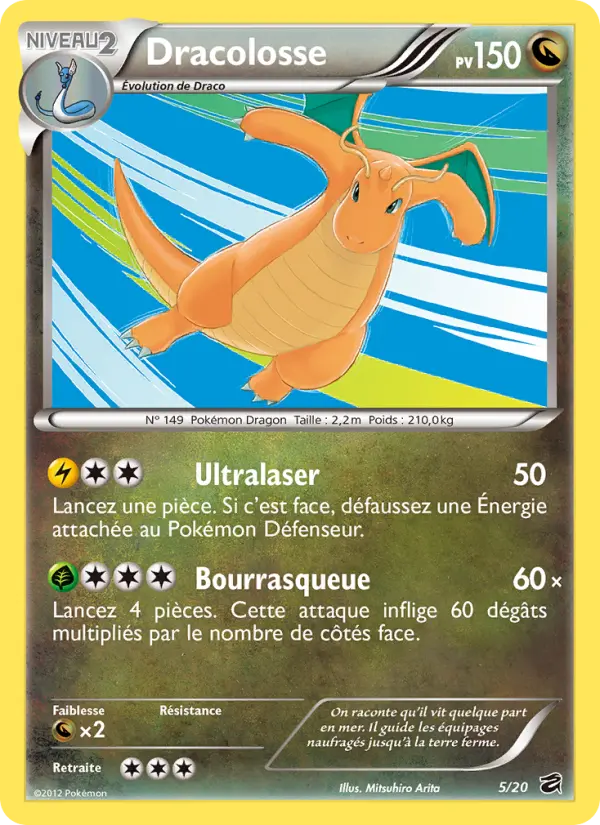 Dracolosse — carte 5 de l’extension Coffre des Dragons
