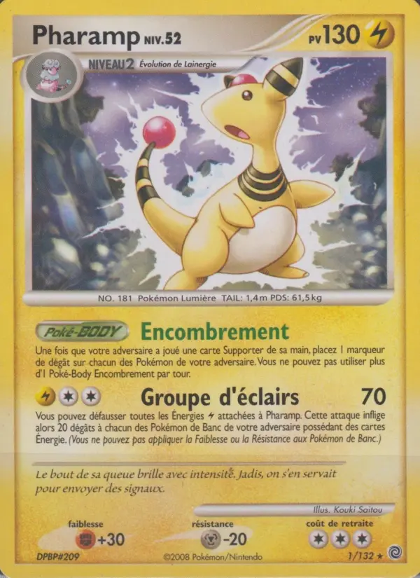 Pharamp — carte 1 de l’extension Merveilles Secrètes